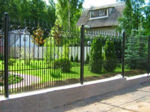 сварные заборы из металла Киев